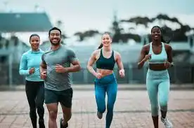 Achieving the Perfect Tone: How Often Should You Exercise for Results? 3 image of man and 3 women doing cardio exercise Midlands to help tone and remove fat from the body.
